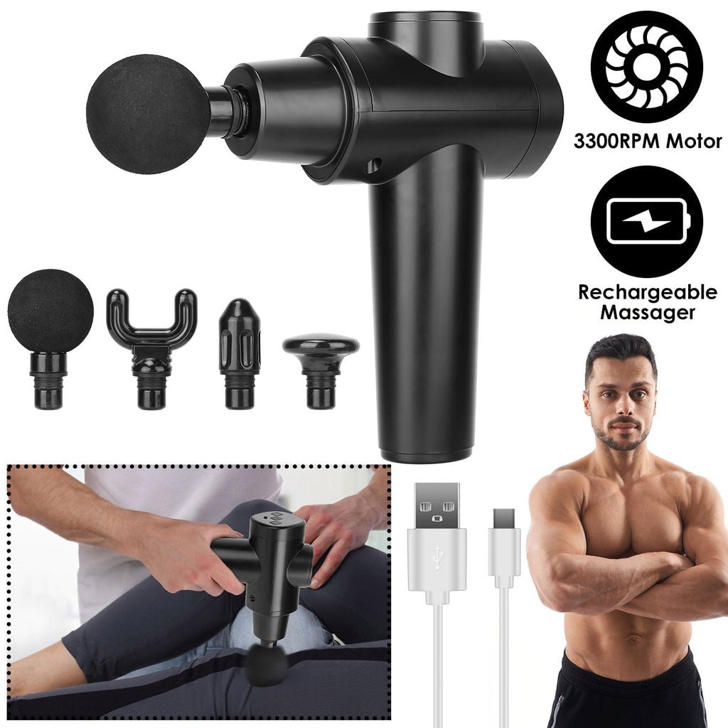 Percussion Massage Gun with Digital Display
