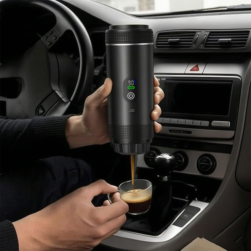 Portable Espresso Machine w/ Digital Display – 3-in-1