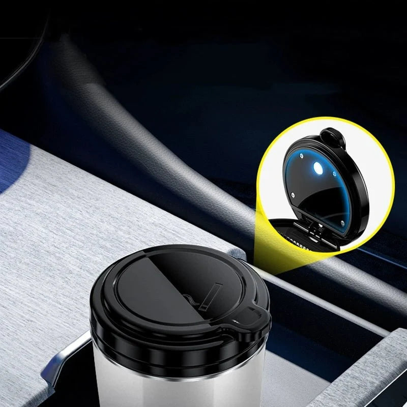 Coffee Mug Ashtray with Light for Tesla